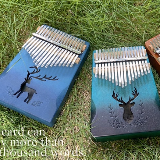 Đàn Kalimba 17 phím gỗ siêu rẻ âm tốt