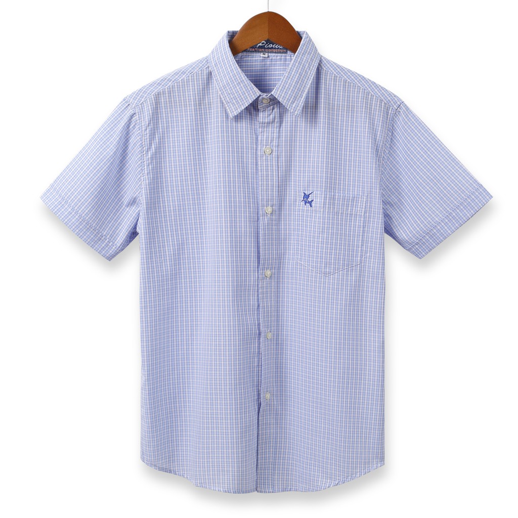 [Mã FAMALLT5 giảm 15% đơn 150K] Áo sơ mi nam caro cao cấp ngắn tay HA520 | BigBuy360 - bigbuy360.vn