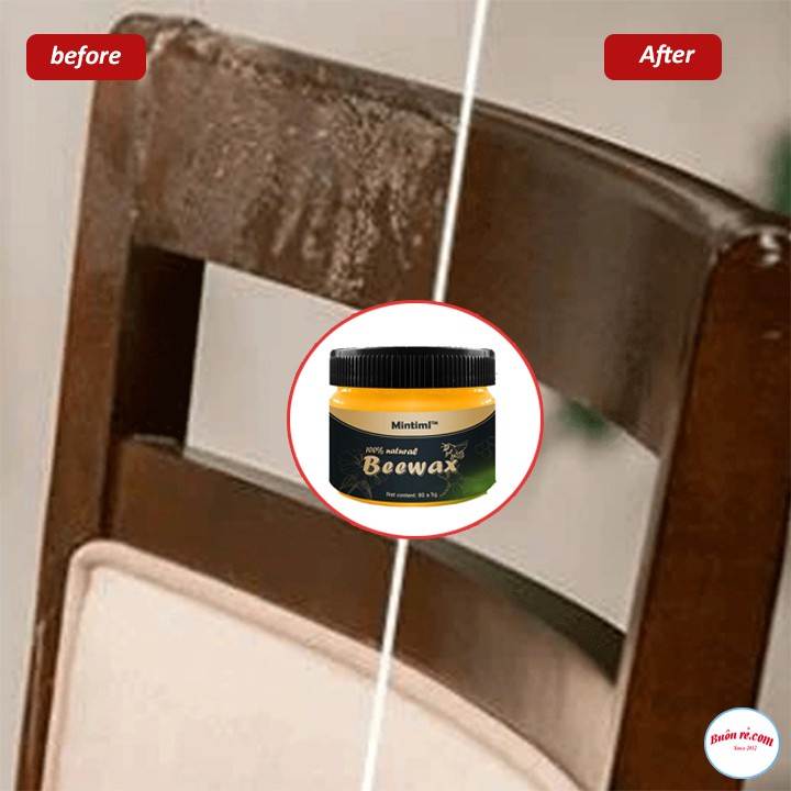 Sáp Ong Beewax lau gỗ sàn nhà làm mới nội thất mọi nhà - br00538