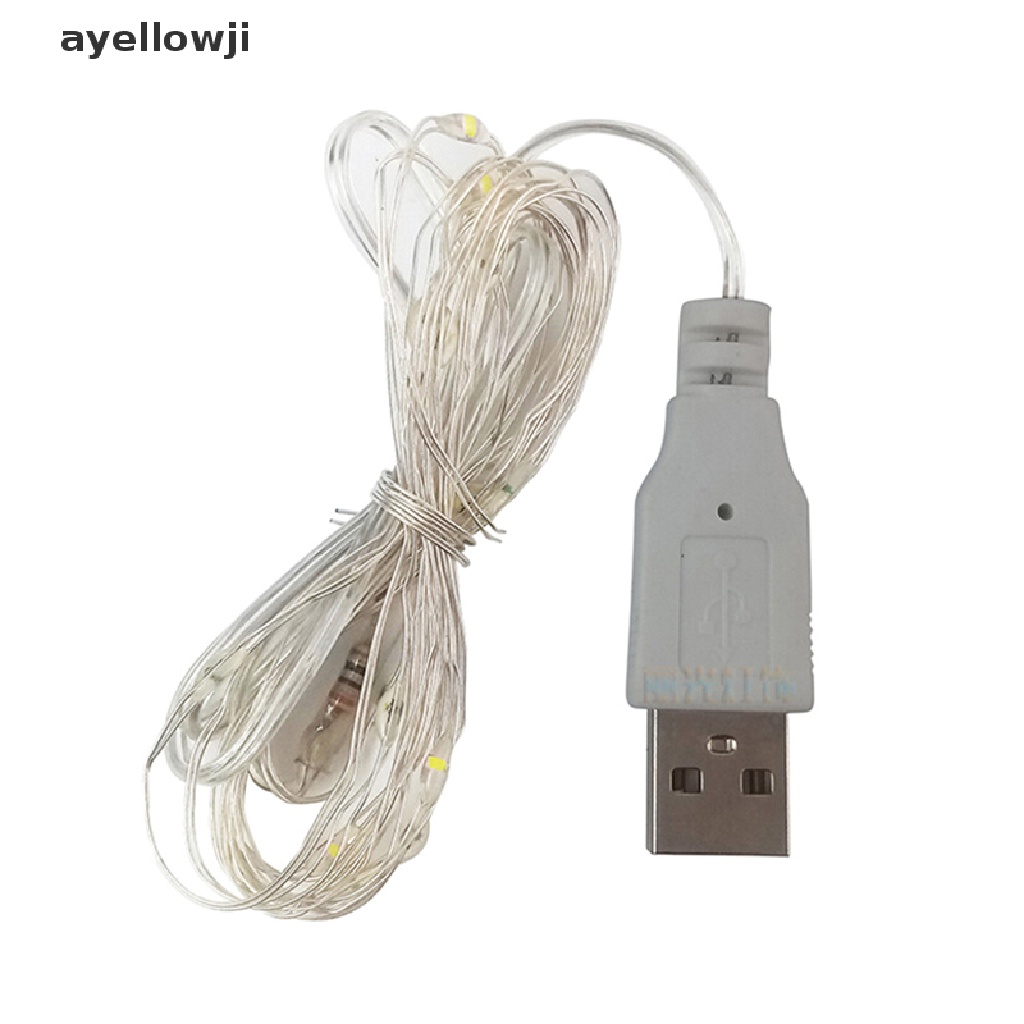Dây Đèn Led 2m 20 Bóng 3m 30 Bóng Đầu Usb Dùng Trang Trí