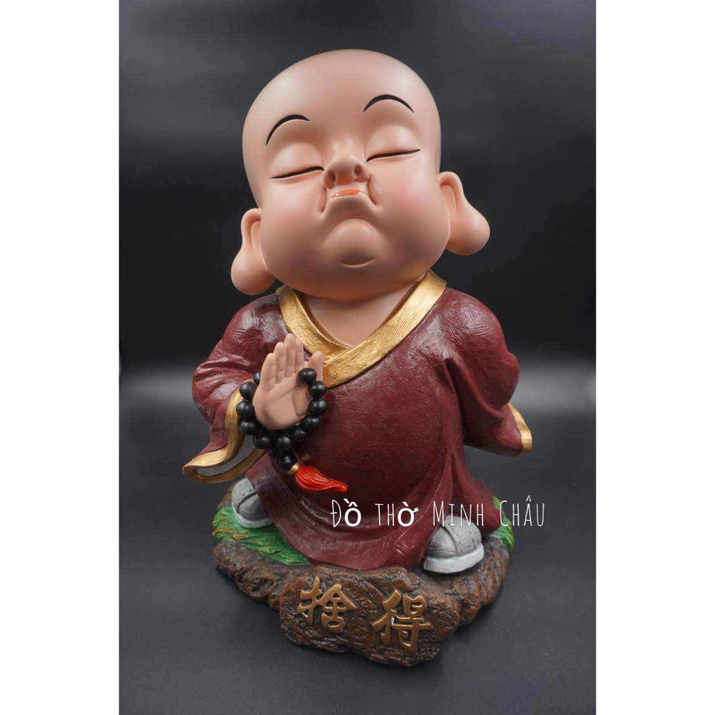 Chú tiểu bày bàn to 27cm