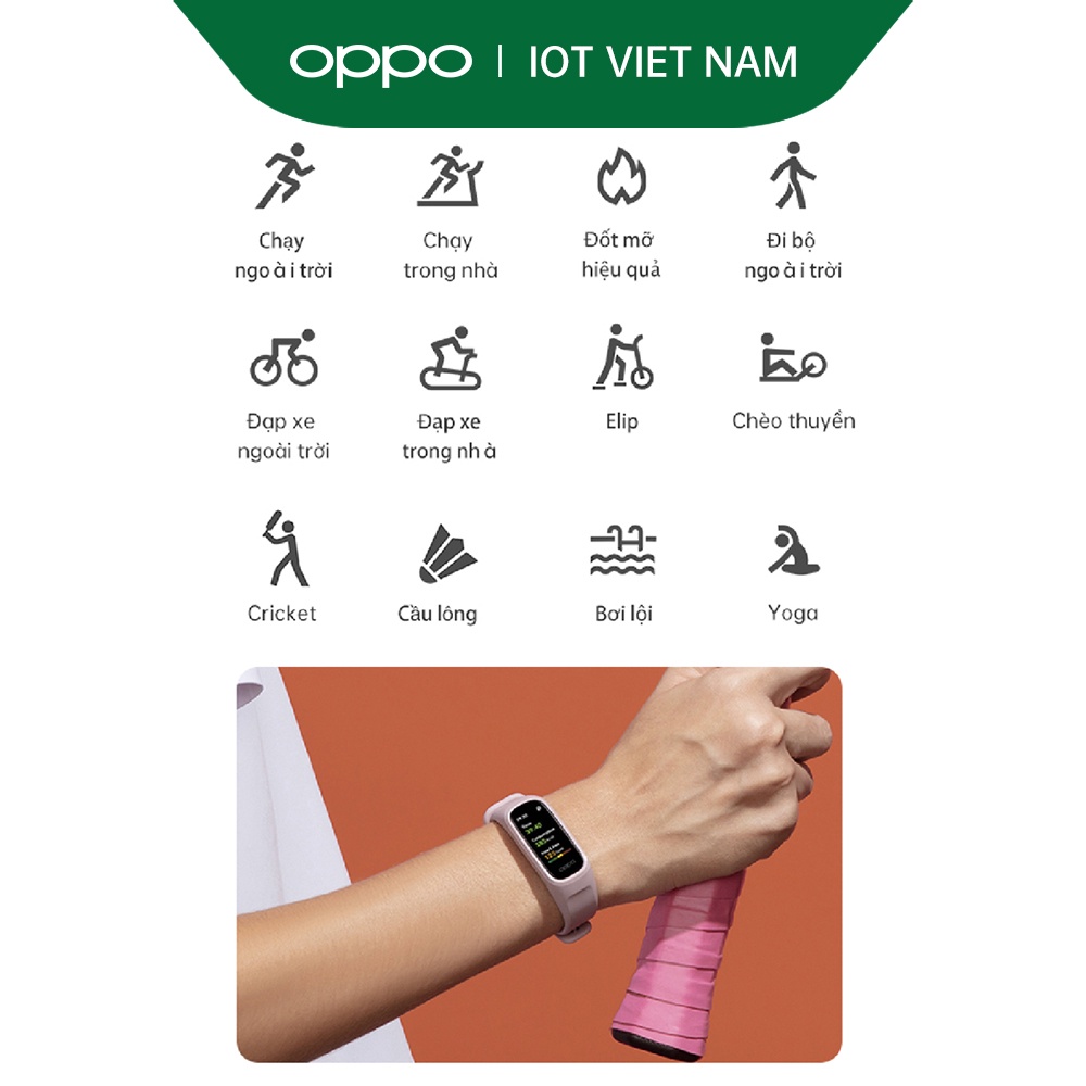 Đồng hồ thông minh OPPO BAND - Hàng chính hãng