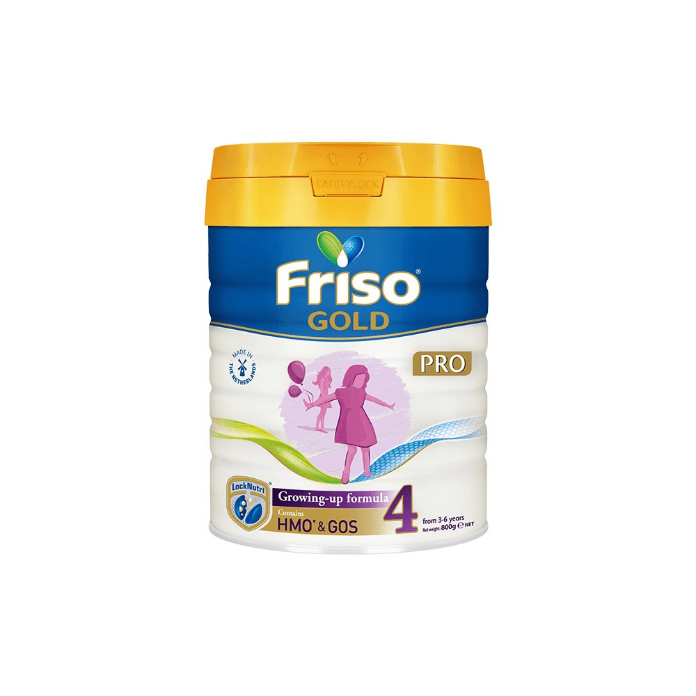 [Tặng Gối Cổ Friso] Sữa Bột Friso Gold Pro 4 Cho Trẻ Từ 2-6 Tuổi 800g