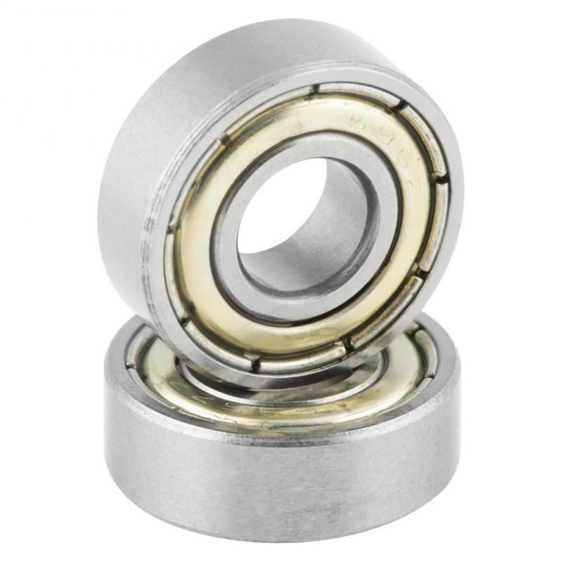 Rrianfo Bộ 10 thép vòng không gỉ 440C 696ZZ kích thước 6x15x5 mm