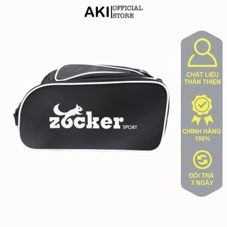 Túi Đựng Giày Đá Bóng Zocker Đen, Phụ Kiện Thể Thao Balo Unisex Thời Trang Chính Hãng Cao Cấp - Tz001