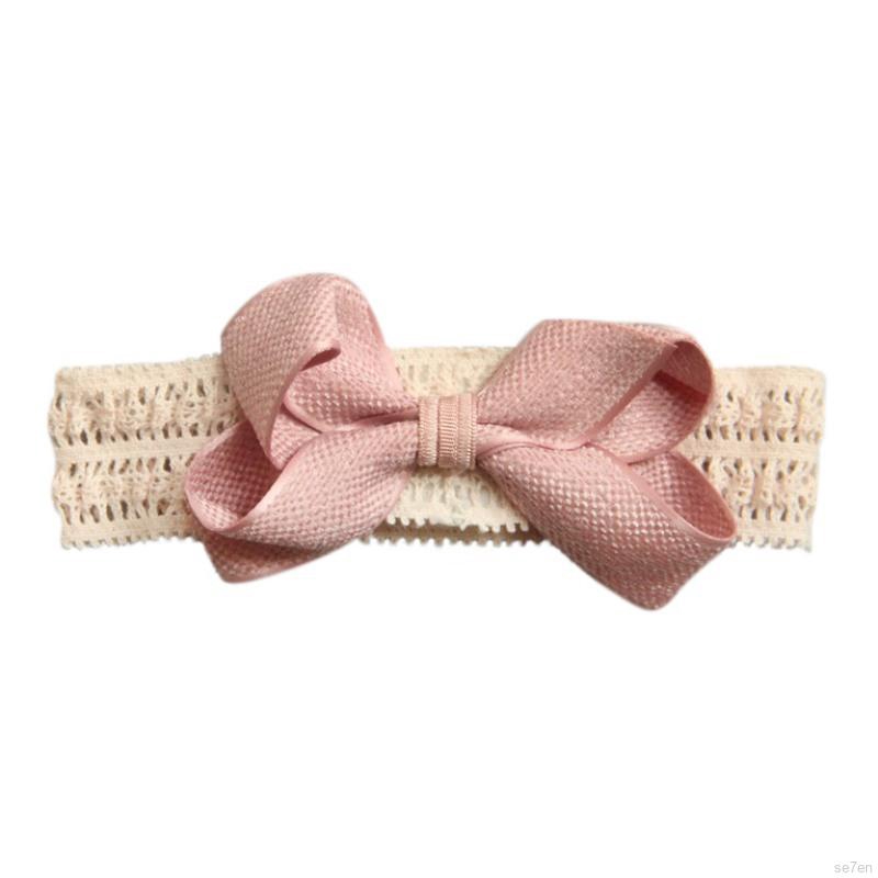 Băng đô chất liệu cotton thiết kế dễ thương cho bé gái