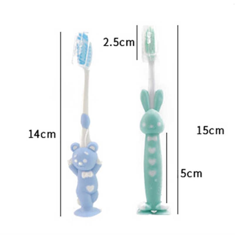 [Set 4 Cái] Bàn Chải Hình Gấu Thỏ Ngộ Nghĩnh Cho Bé 0248