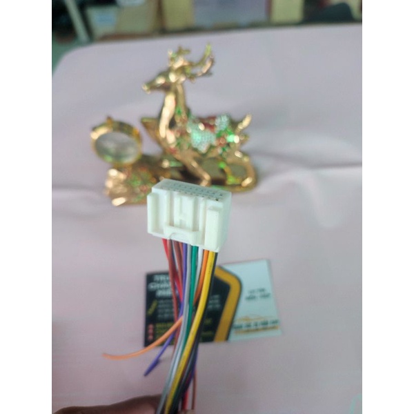 Jack 20pin kết nối loa và nguồn CD Mitsubishi