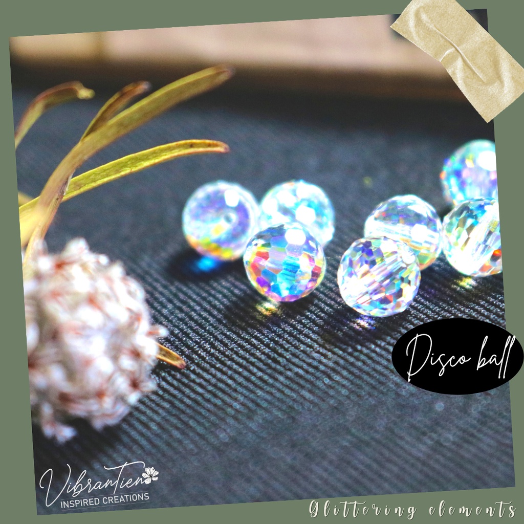 Pha lê Swarovski giác nhuyễn 10 ly