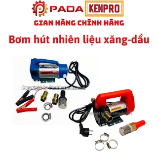 Máy bơm hút nhiên liệu xăng,dầu 12V-24V-Bảo hành 6 tháng