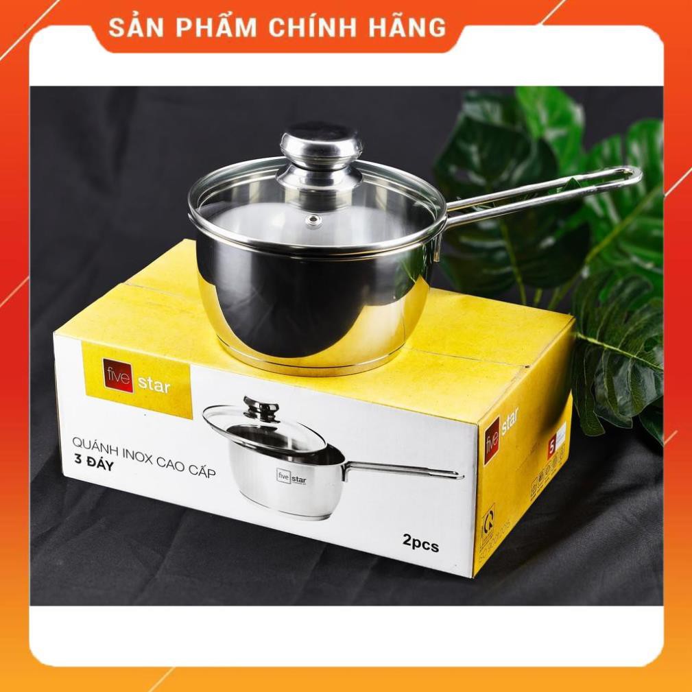 [Chính hãng - Bảo hành 5 năm] Nồi bột FIVESTAR 12cm | 14cm | 16cm, Nồi quấy bột