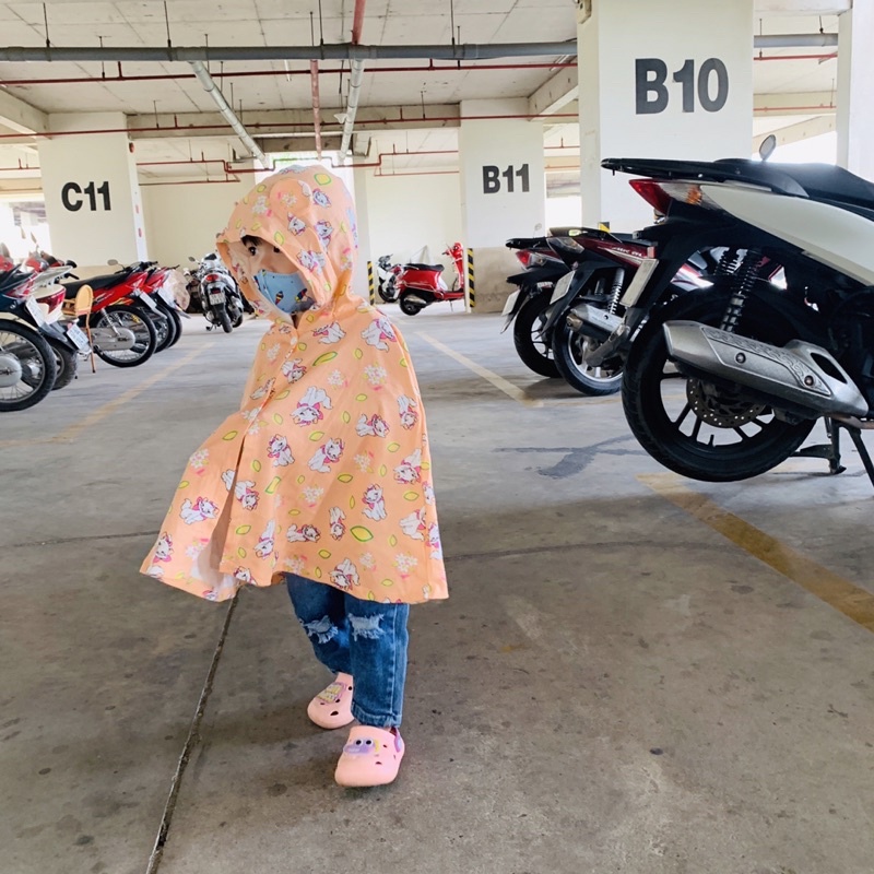 Áo choàng che nắng cho bé rẻ và đẹp