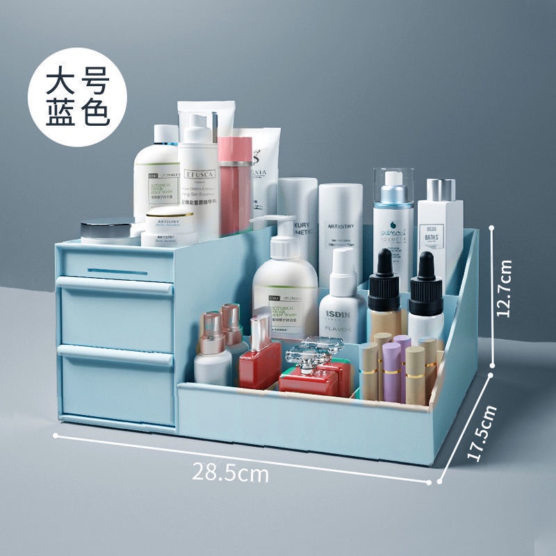 Kệ Đựng Mỹ Phẩm Son Môi Để Bàn Chia Ngăn Tiện Lợi