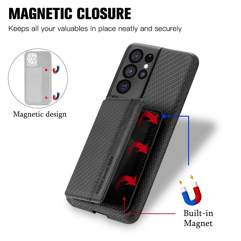 Ốp Điện Thoại Dạng Ví Đựng Thẻ Từ Tính Cho OPPO Reno 6 5 5Z 5F 4 Pro Plus Lite 4G 5G