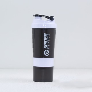 [ SIÊU RẺ ] - Bình nước thể thao - Bình nước tập gym 3 ngăn Dung tích 650ml