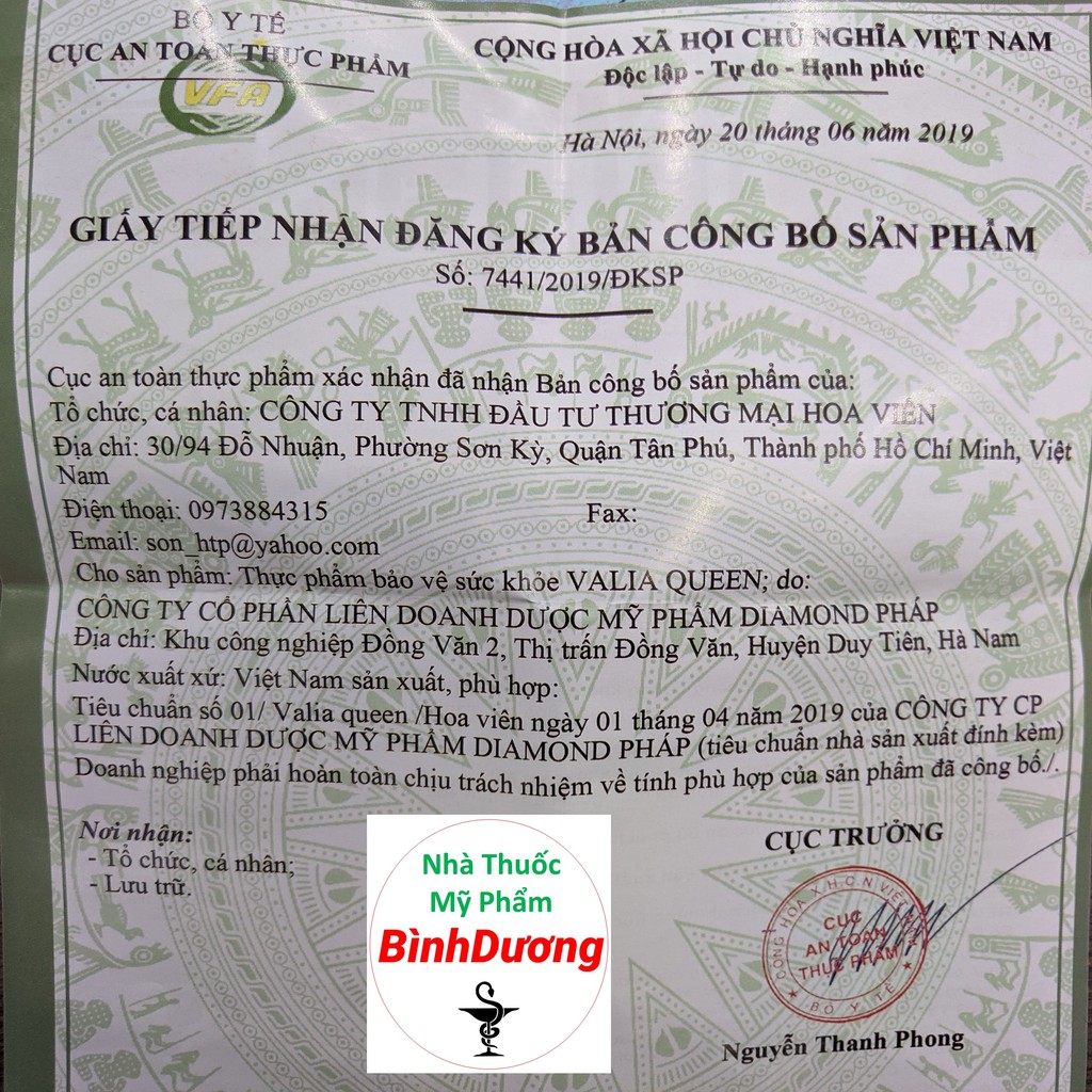 Valia Queen - Tăng Cường Nội Tiết Tố Nữ, Tăng Khả Năng Sinh Lý, Chống Lão Hóa Da, Giúp Làm Đẹp Da