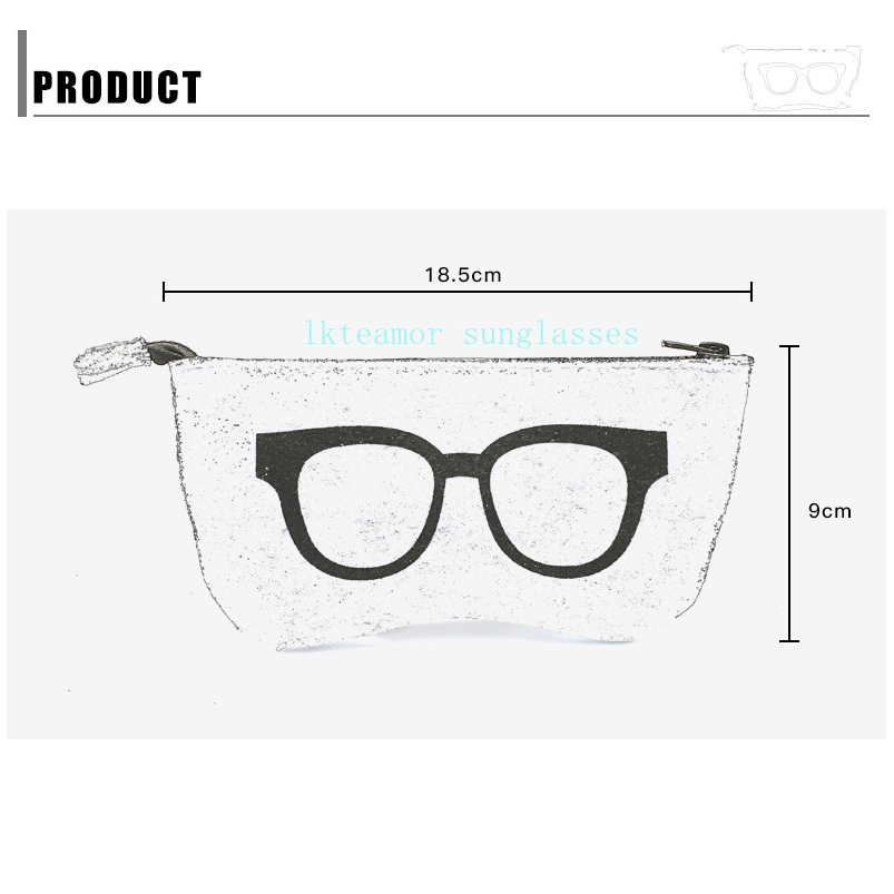 Túi đựng mắt kính sành điệu nhiều màu tùy chọn