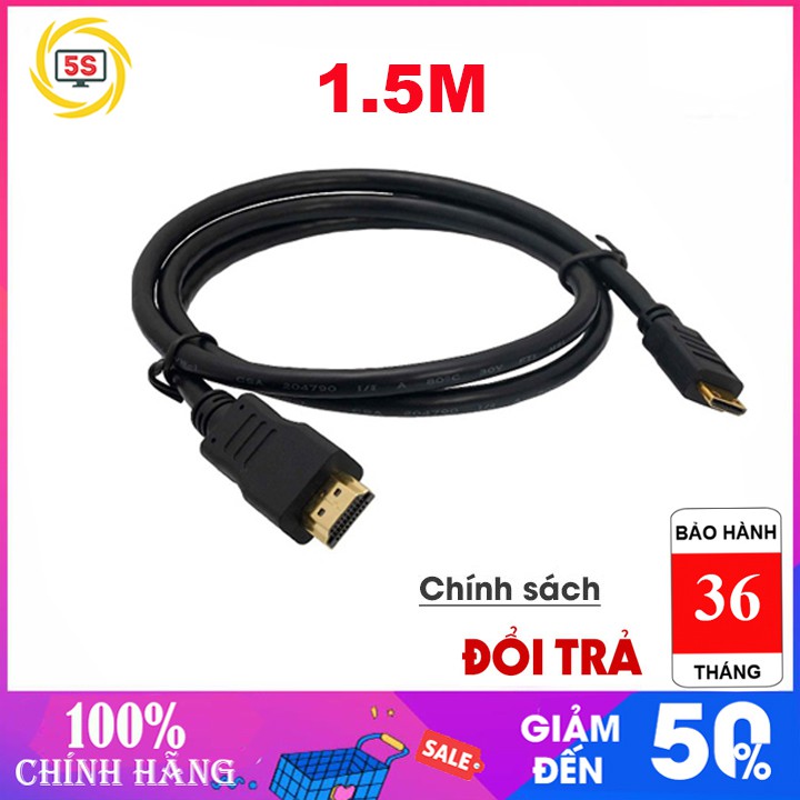 Dây Kết Nối HDMI 1.5m -Chống Nhiễu Cực Tốt