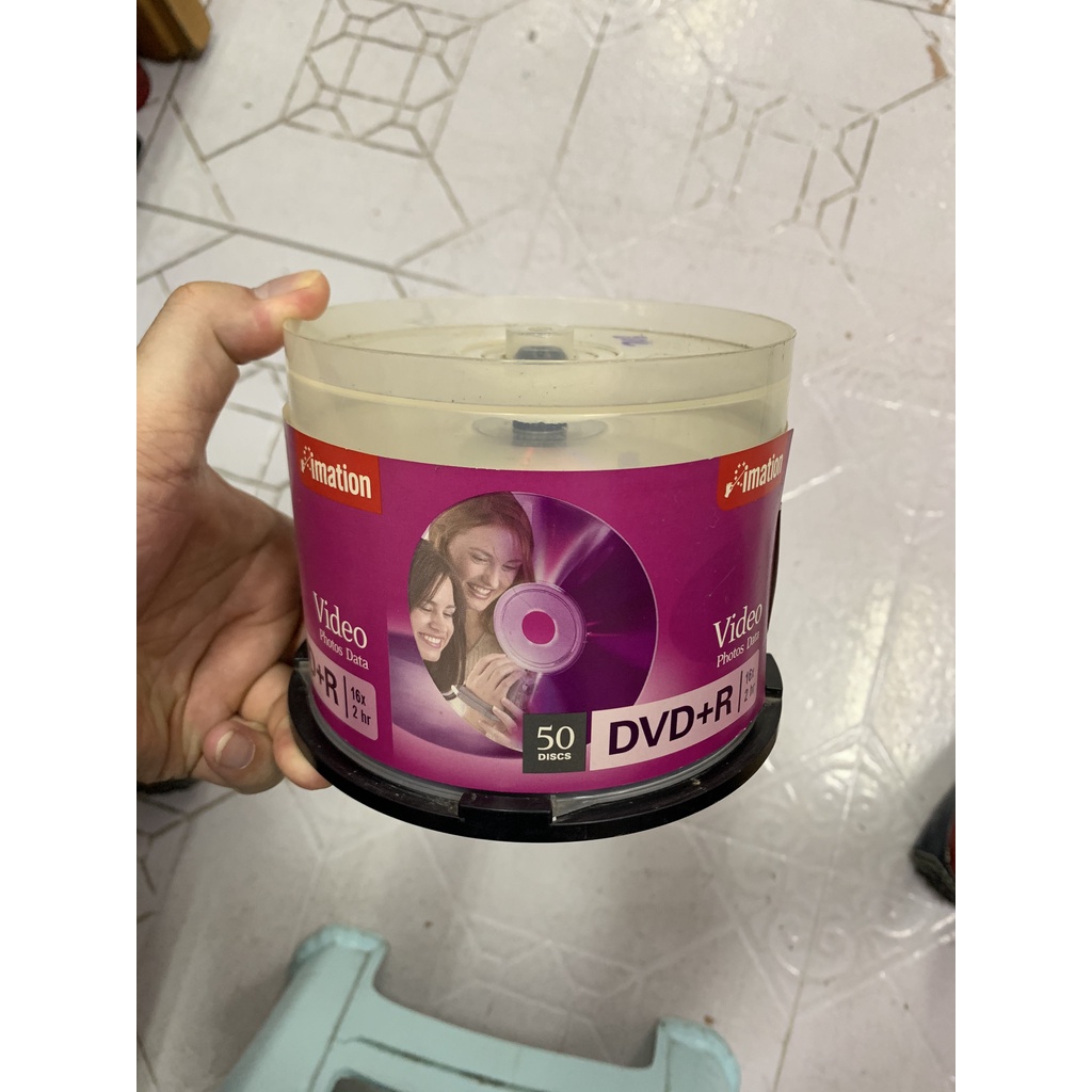 Đĩa DVD+R Maxell 16x 120min 4.7Gb Single pack tray