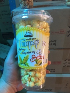 Bắp rang bơ Funpop 4 vị 120g hàng siêu ngon