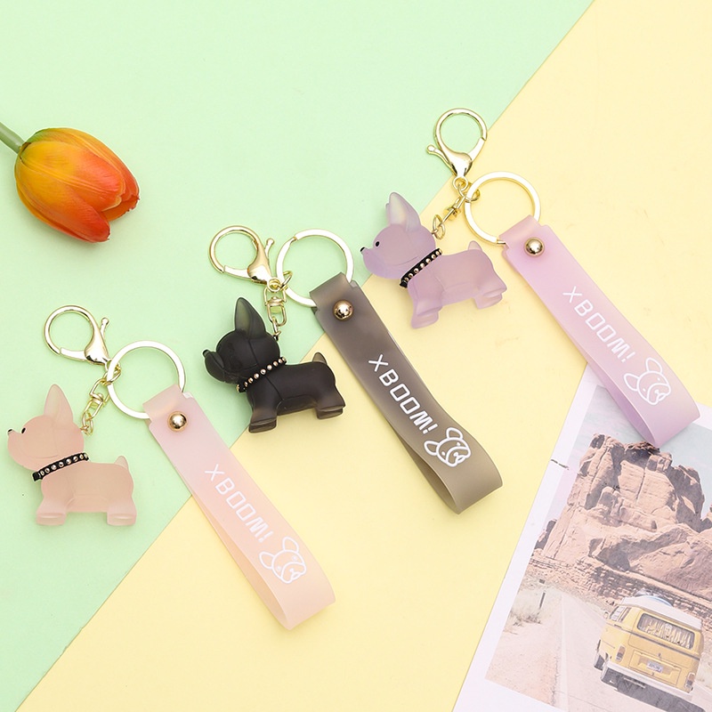 Móc Khoá Cun Trong Suốt Cute