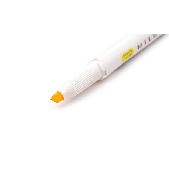 Bút đánh dấu hai đầu Zebra Mildliner Double-Sided Highlighter - Fine/Bold  - Màu vàng chanh (Mild Lemon Yellow)