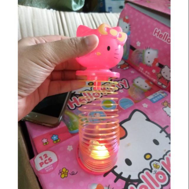 Lòng đèn lo xo đèn Led kèm pin