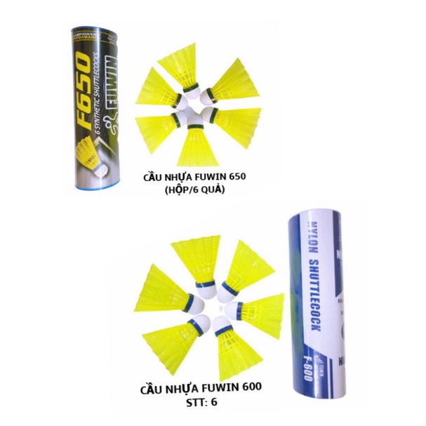 ỐNG CẦU NHỮA FUWIN F600-F650 (6 TRÁI)