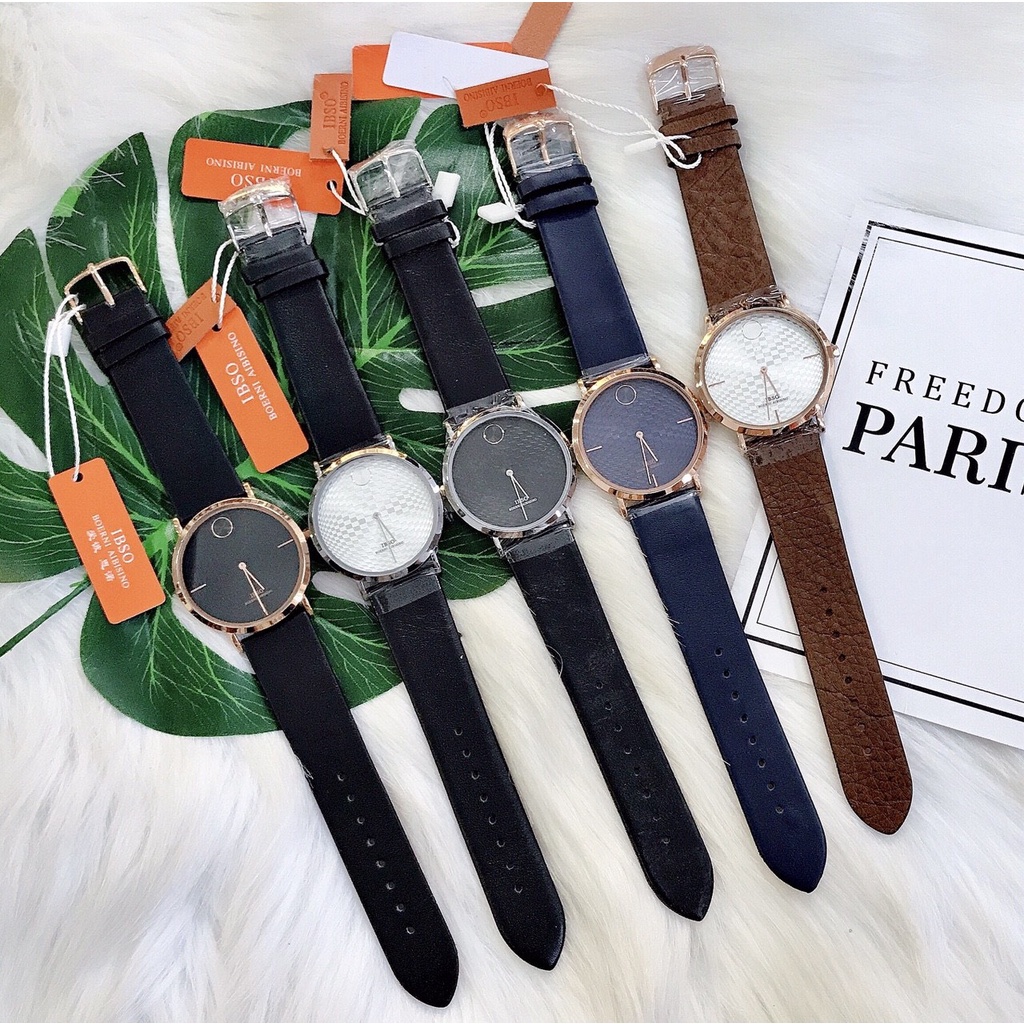 Đồng hồ nam Chaxigo hot trend chất da mềm mại, phong cách hiện đại, nhiều màu sắc dễ dàng phối đồ | BigBuy360 - bigbuy360.vn