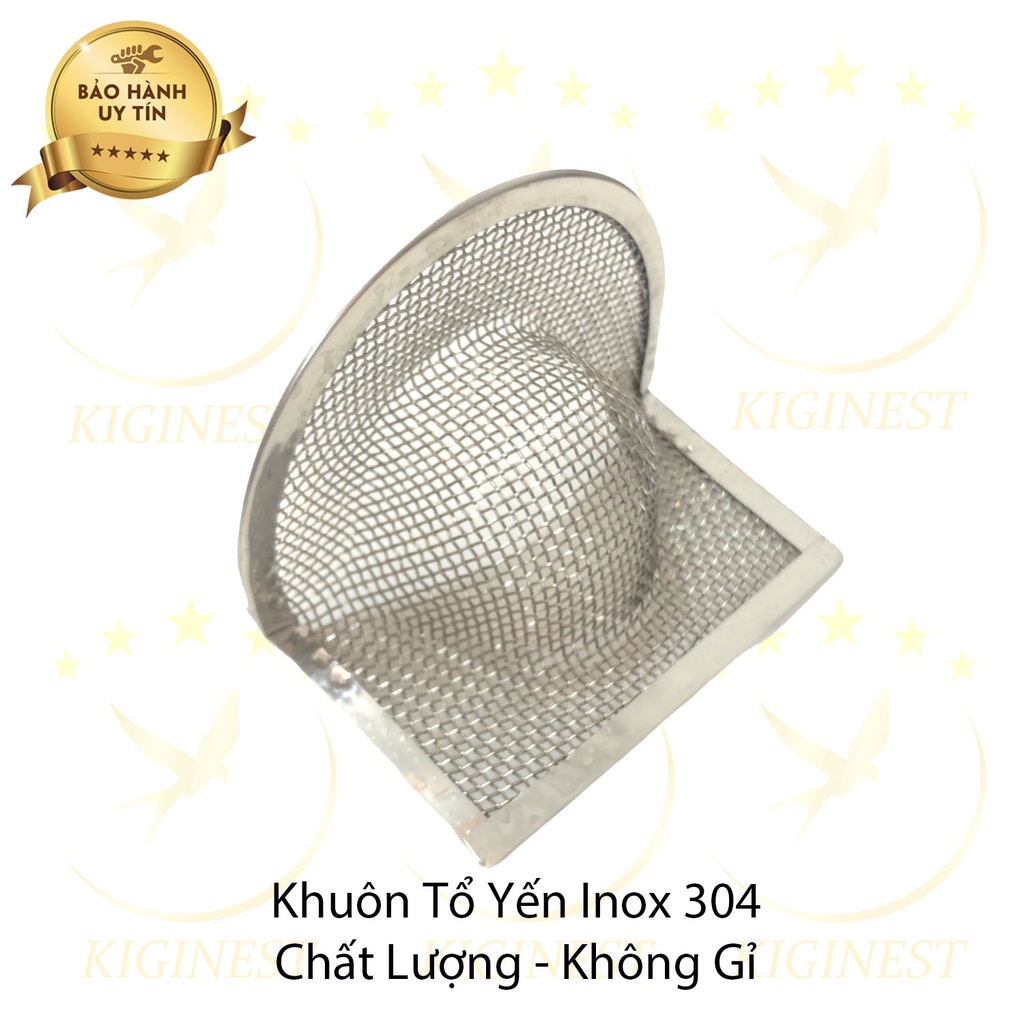 BỘ 20 KHUÔN ĐẮP TỔ YẾN 10g - INOX 304 - KHUÔN CHUẨN ĐẮP SẤY TỔ YẾN