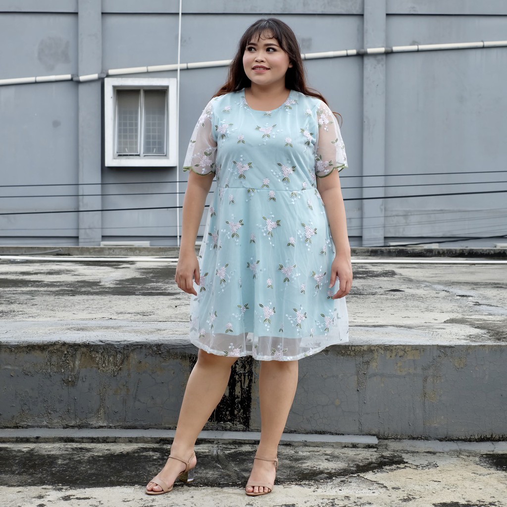 Kinan Đầm Dạ Hội Cỡ Lớn Màu Thổ Cẩm Size Lớn