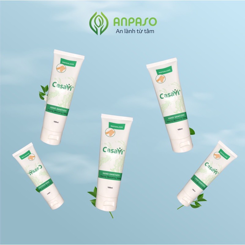 Nước Rửa Tay Khô Casavi xuất xứ Thái Lan sát khuẩn an toàn, dưỡng ẩm cho da 100ml | BigBuy360 - bigbuy360.vn