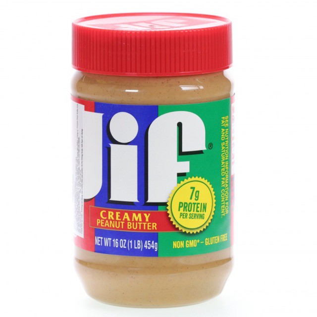 Bơ Đậu Phộng Mịn Jif 454 g