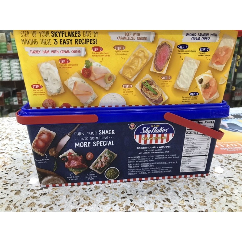 BÁNH QUY ĂN KIÊNG SKY FLAKES