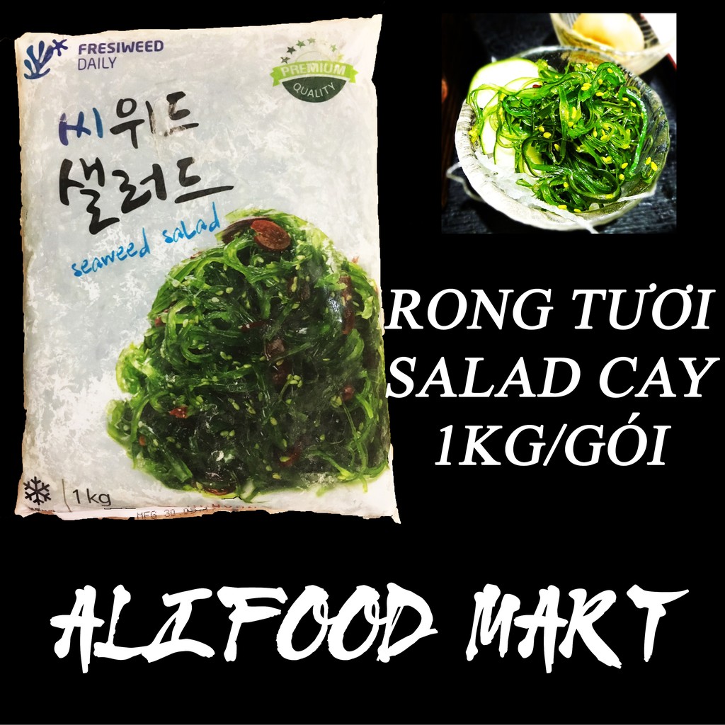 GIẢM GIÁ SỐC RONG BIỂN TƯƠI LÀM SALAD 1KG/GÓI (SHOP XIN PHÉP CHỈ SHIP Ở HÀ NỘI) (alifoodmart)