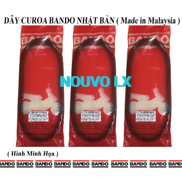 DÂY CUROA YAMAHA NOUVO LX THƯƠNG HIỆU BANDO MALAYSIA