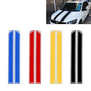 Bộ 02 Decal dán mui xe ô tô