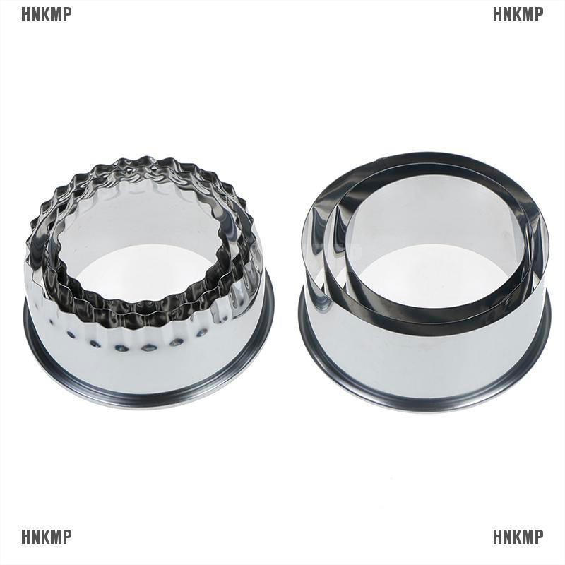 Bộ 3 Khuôn Cắt Bánh Hình Hoa Xinh Xắn