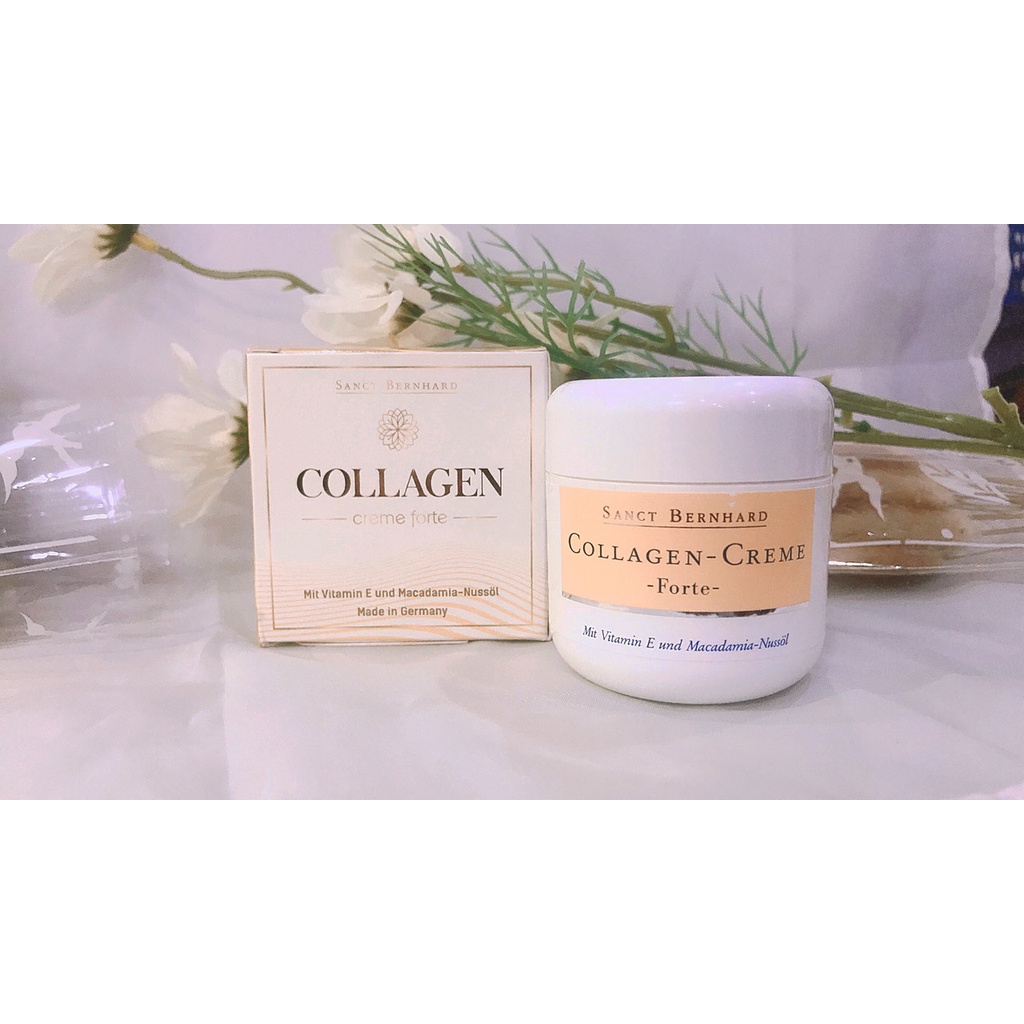 Kem dưỡng da Collagen Forte giúp da trắng mịn, xóa mờ thâm nám, tàn nhang chính hãng Sanct Bernhard 50ml