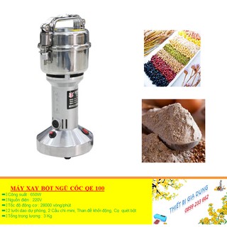 Máy Xay Bột Khô Siêu Mịn Đa Năng