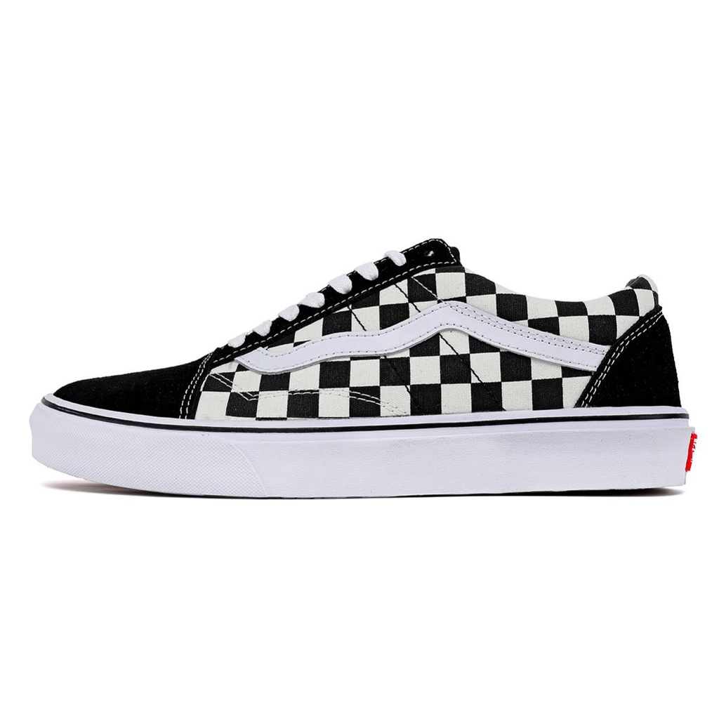 Giày Thể Thao ,  Giày Thể Thao ,  👟👟Giày Sneaker Vans Old School Màu Trắng đen Cho Nam Nữ Không dây GIÀY HỌC SINH | BigBuy360 - bigbuy360.vn