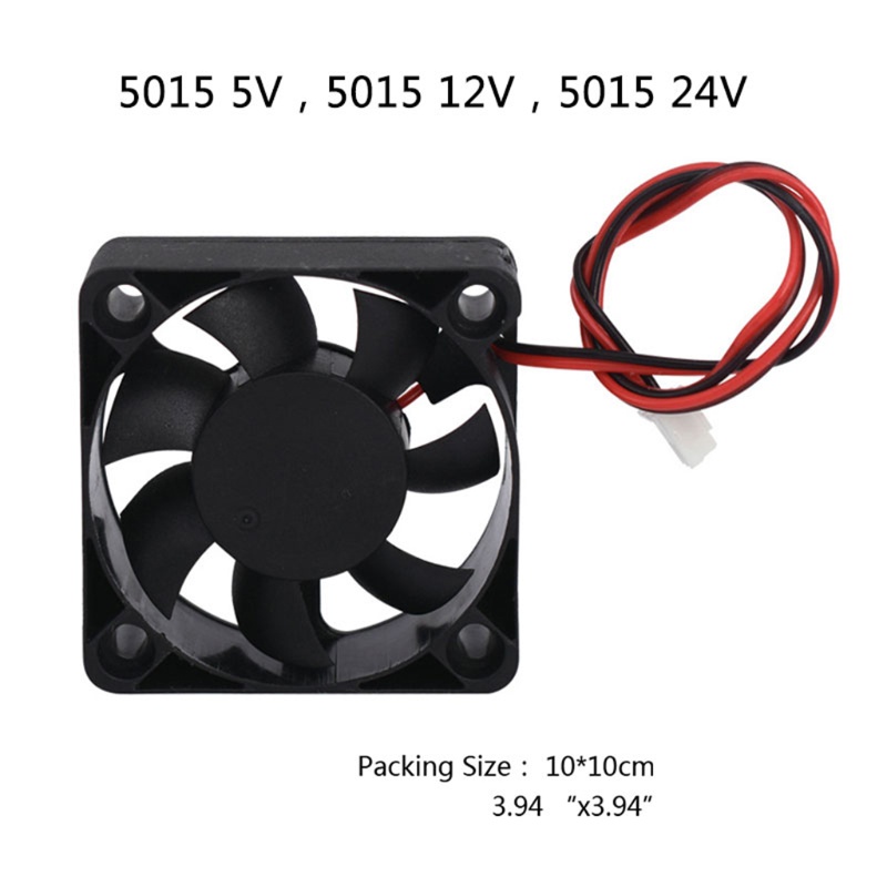 Quạt tản nhiệt WIN DC 5V 12V 24V 10cm cho máy in 3D 5015