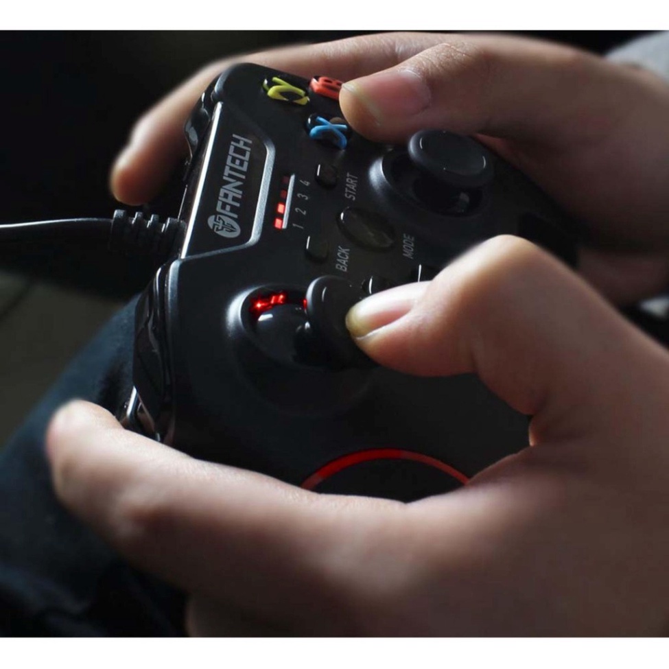 Tay cầm chơi game Fantech SHOOTER GP11 đa chức năng có dây - Hàng chính hãng - Hàng nhập khẩu