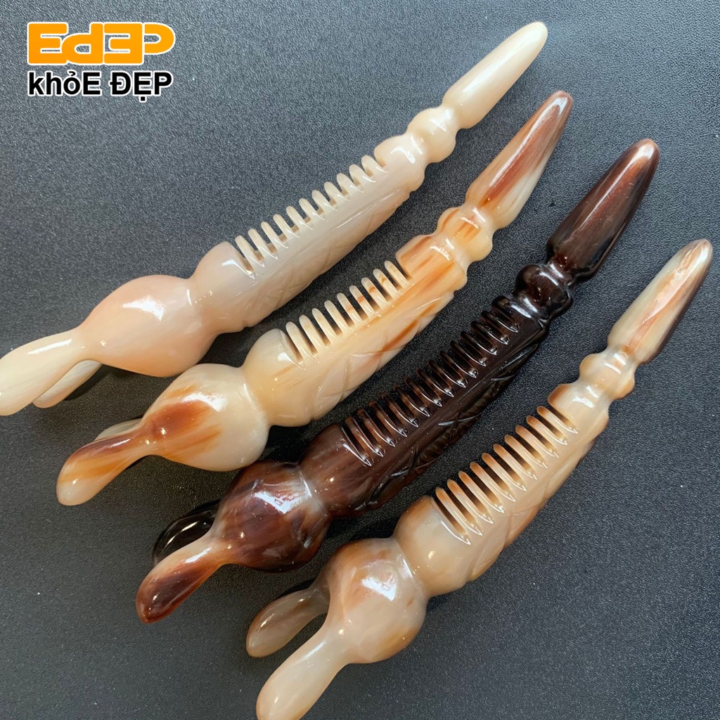 Cây Massage Mũi, Mắt Bằng Sừng Thiên Nhiên (Phụ Kiện Làm Đẹp Gương Mặt, Nâng Cơ Mũi, Mặt, Dụng Cụ Massage,...)