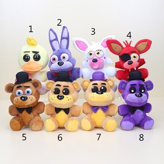 14cm Móc khóa nhân vật trò chơi Five Nights At Freddy's 4 FNAF Freddy Fazbear Bear Plush Toys Doll Cute animal pendant