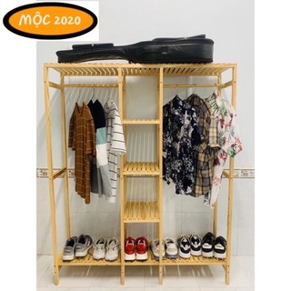 TỦ TREO QUẦN ÁO 3 NGĂN TỰ LẮP RÁP_MỘC 2020_NỘI THẤT LẮP RÁP