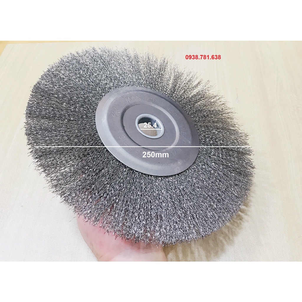Bánh Cước Inox 250X10X25.4