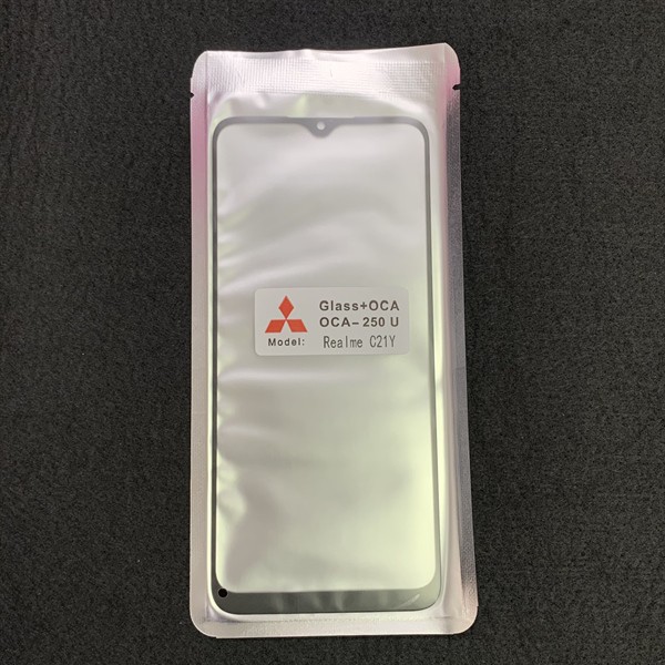 Kính liền keo Oppo Realme C21Y/C25Y ĐEN