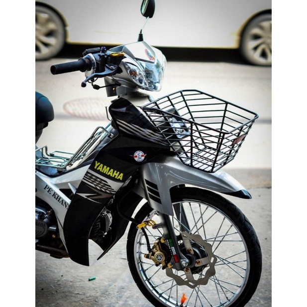 Tem sirius 110 trắng đen