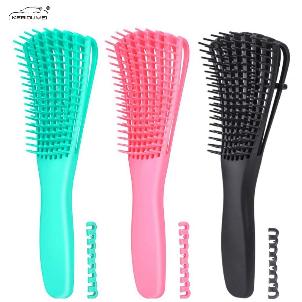 Lược Chải Tóc KEBIDUMEI Chống Tĩnh Điện Massage Da Đầu Cho Tóc Xoăn/Tóc Ướt